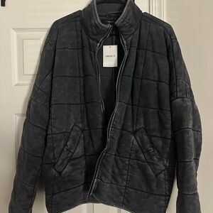 Forever 21 Women's Black Quilted Jacket